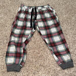 Aerie Festive Plaid Pajama Pants